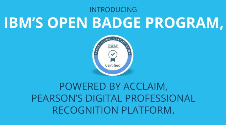 Programme Ibm Open Badges Bâtir La Prochaine Génération De