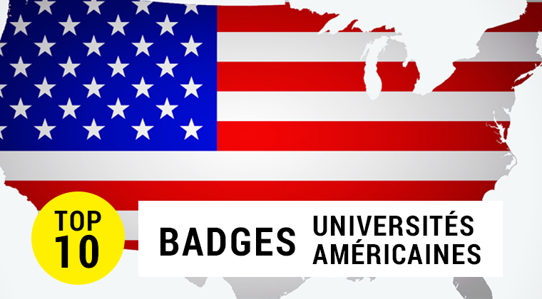 Top 10 – Universités américaines qui utilisent les badges numériques sur Credly/Acclaim